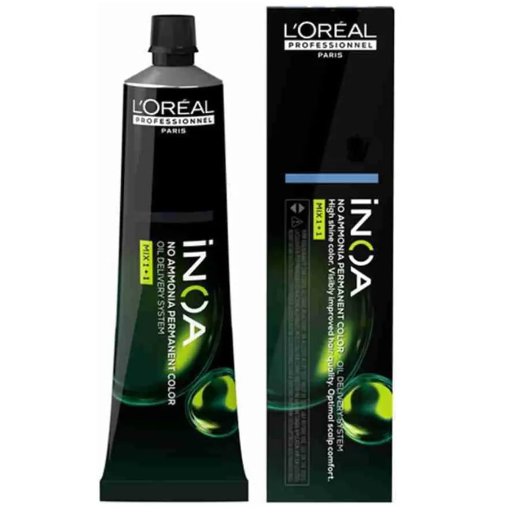 Loreal Crema Colorante INOA Sin Amoniaco 60ml - 4.45 Castaño Cobrizo Caoba - Imagen 1